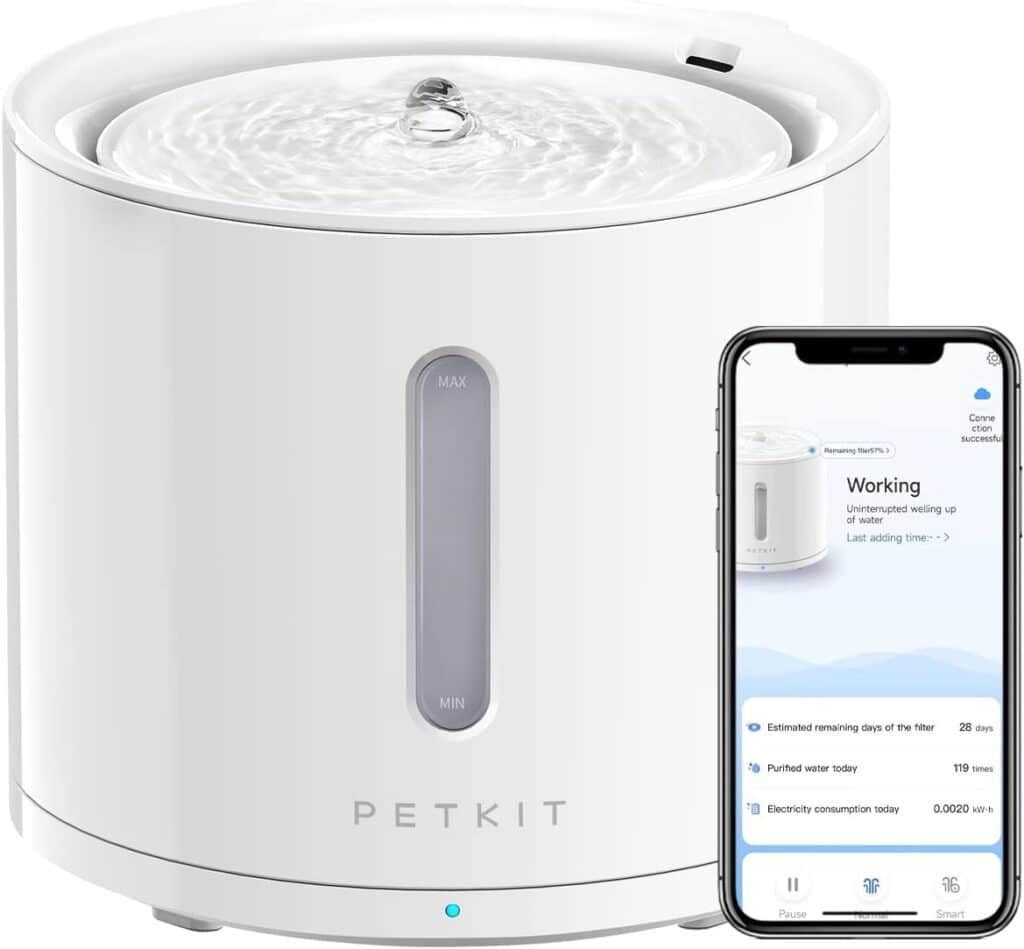 PETKIT EVERSWEET Fuente para Gatos 2L: Tecnología Avanzada y Comodidad en la Hidratación Felina
